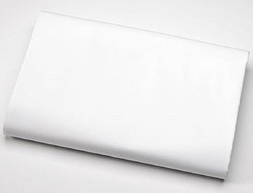 wrinkle free, pimple free, White Cotton Blend Fitted Sheet Easy Care & Soft